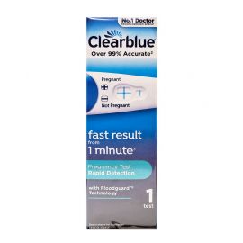 CLEARBLUE PREGNANCY RAPID DETECTION 1 TEST