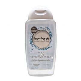 FEMFRESH 0% SENSITIVE WASH 250ml