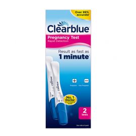 CLEARBLUE PREGNANCY RAPID DETECTION 2 TEST